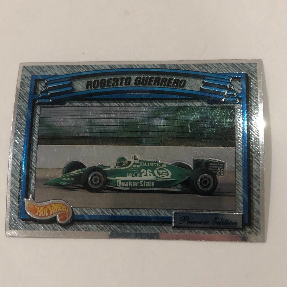 Hot Wheels Robert Guerreo Trading Card
